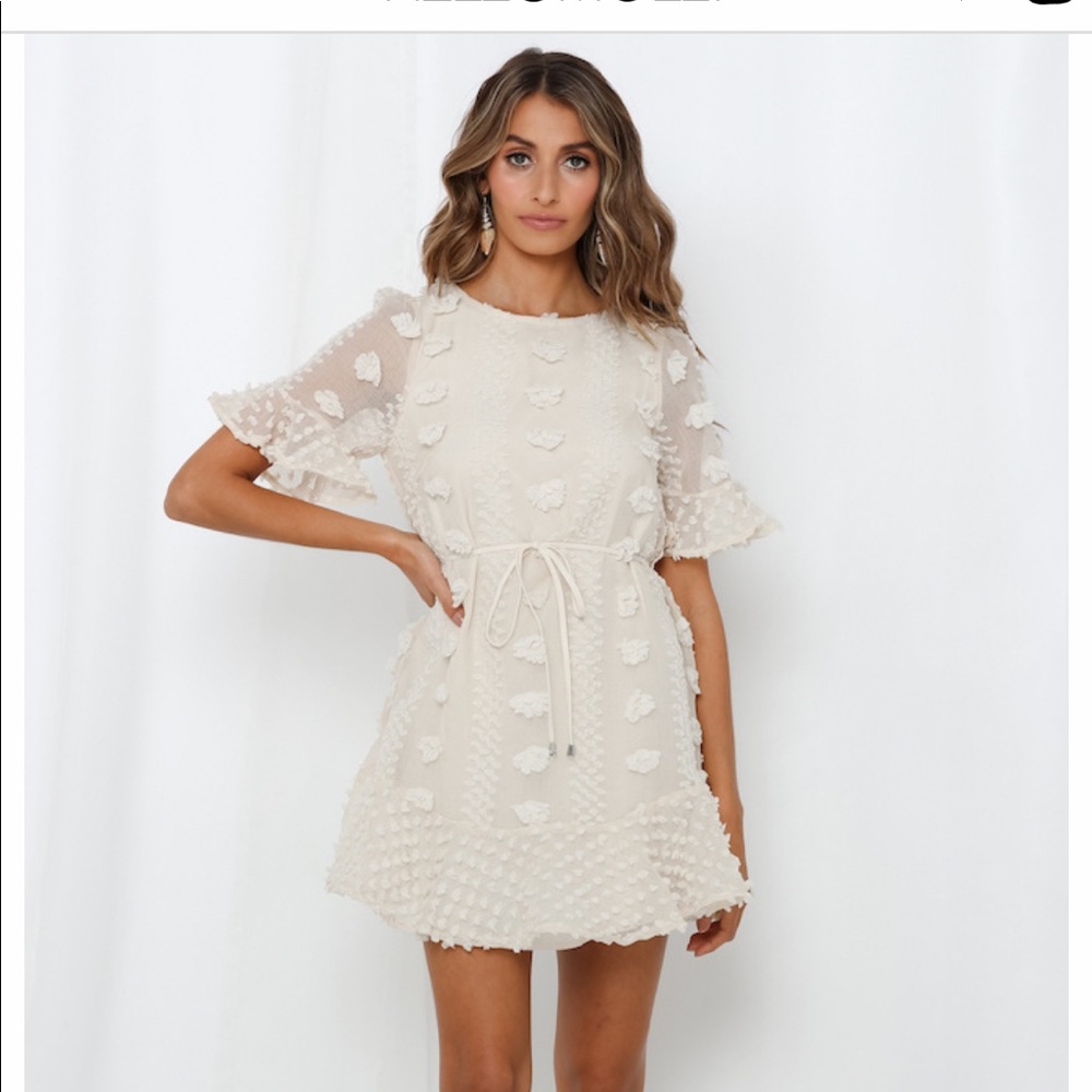 Hello Molly “When’s the wedding dress” in beige